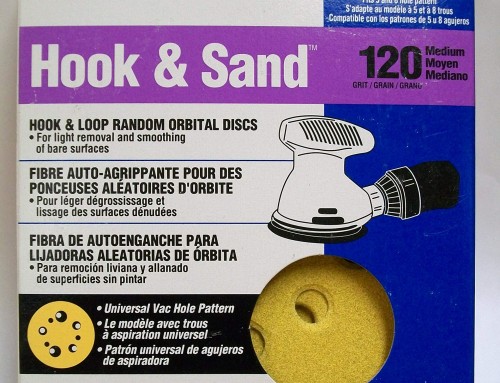 Velcro Disc with Holes 80 Grit 5in
